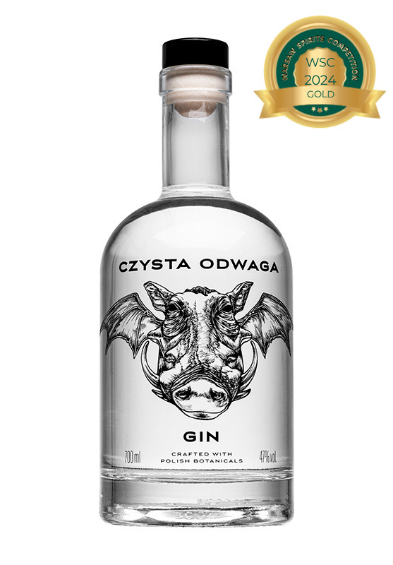 Home pol pm czysta odwaga gin z polskimi botanikami 700 ml 9 7