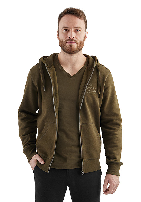 Home pol pm czysta odwaga meska bluza rozpinana z kapturem oliwkowa 51 2